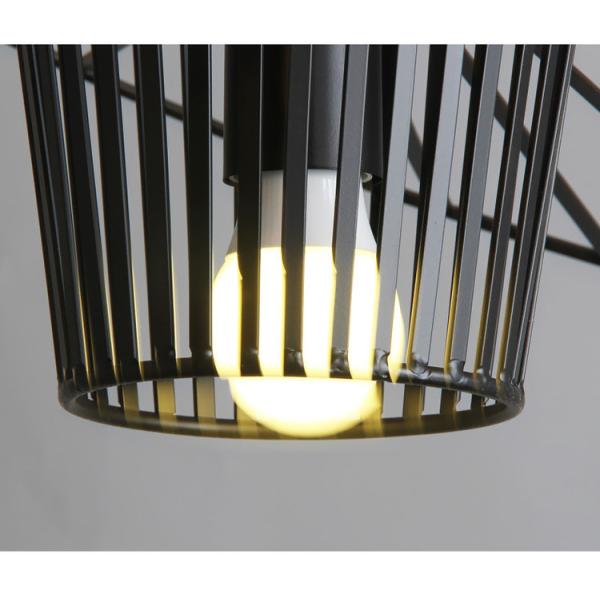 Современный дешевый железный шкентель освещает света привесной лампы цвета Э27 золота черные белые