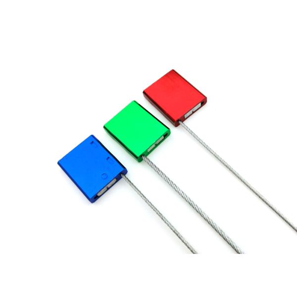 4.01KN Tensile Strength Cable Security Seals With Pull Tight Locking Mechanism