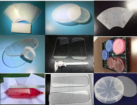 Ti Titanium Doped  Synthetic Ruby Ball Sapphire Ingot 9.0 High Hardness