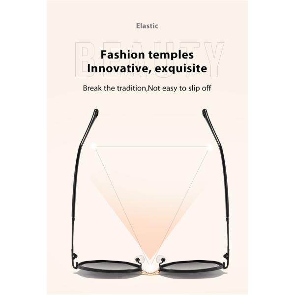 Proteja los ojos alrededor del CE de las gafas de sol del metal, gafas de sol polarizadas ULTRAVIOLETA antis