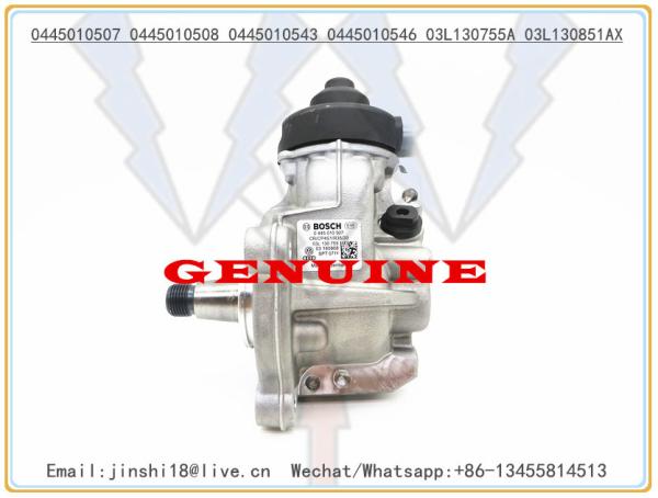 BOSCH GENUINE COMMON RAIL FUEL PUMP 0445010507 0445010508 0445010543 0445010546 03L130755A 03L130851AX 0986437407