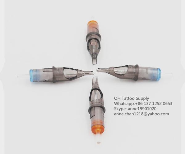 Membrane System Precision Disposable Sterile Tattoo Needle Cartridges Excellent Ink Flow For Tattooing