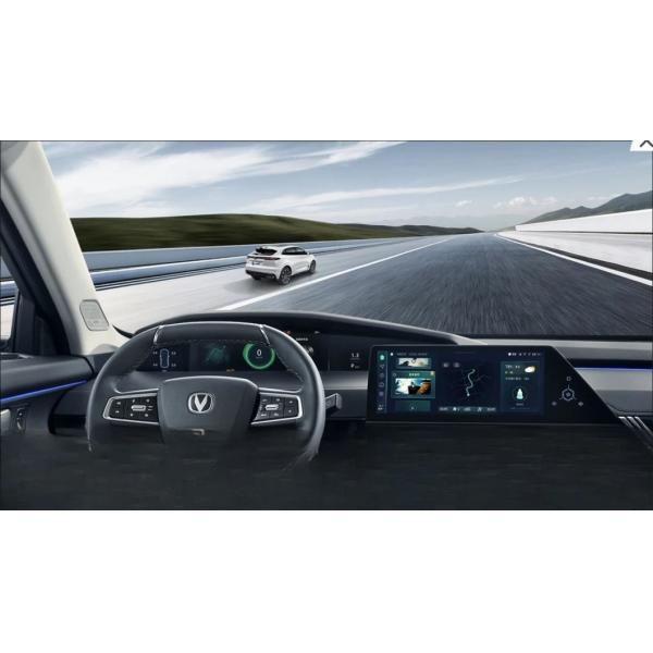 Novice Car Center Control Screen Size Inches 12.8 Chang prime an Uni-K Classic Small SUV Sedan Vehicle