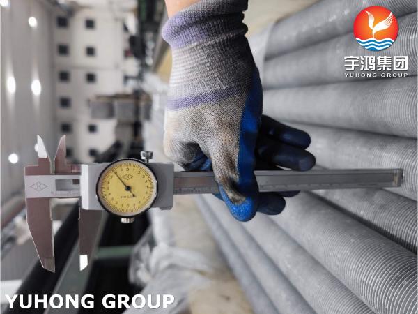 ASTM B163 N08825 Extruded Fin Tube Manufacturers With AL1060 Fins For Oil Refineries