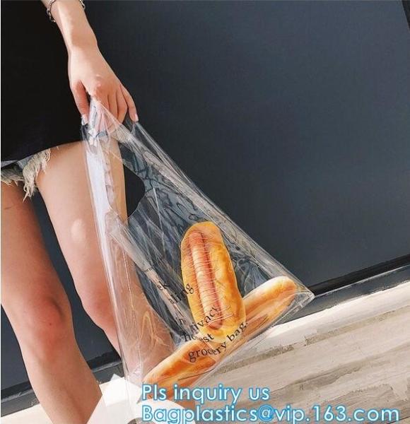 Beach Tote Bag Transparent PVC Tote Bag For Beach Shopping, Hologram lady handle bag, Handbag Shoulder Bag Purse Shoppin