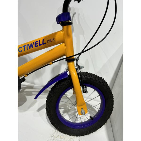 Алюминиевый корпус из стали Легкий детский велосипед с 4 колесами 12 дюймовый детский велосипед