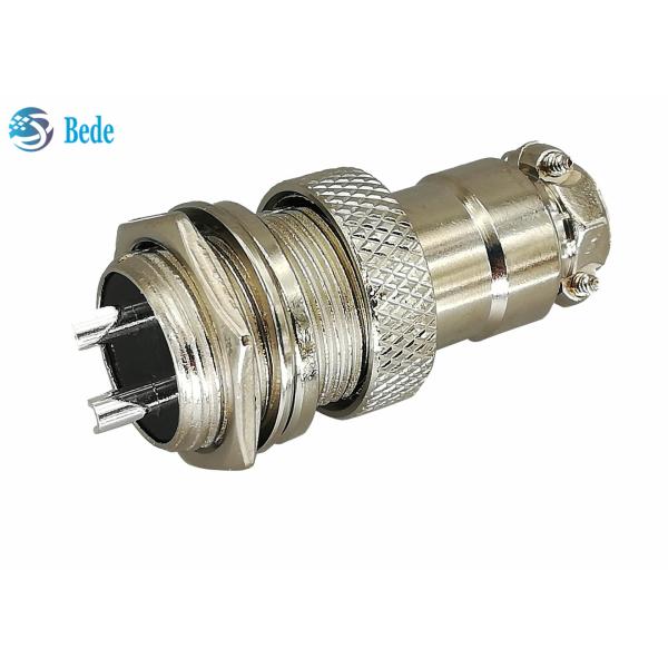 2 мужчина соединителя держателя панели соединителя авиации циркуляра Gx16 Pin