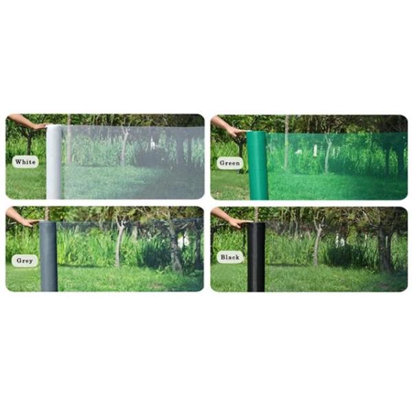 Черная сетчатая сетчатая сетчатая сетка 18 X 16 ПВХ с покрытием из стекловолокна Пряжа Плетение