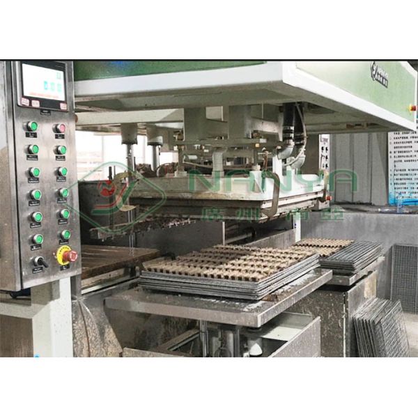 TV Packaging Electronic 80kg/h Pulp Tray Machine