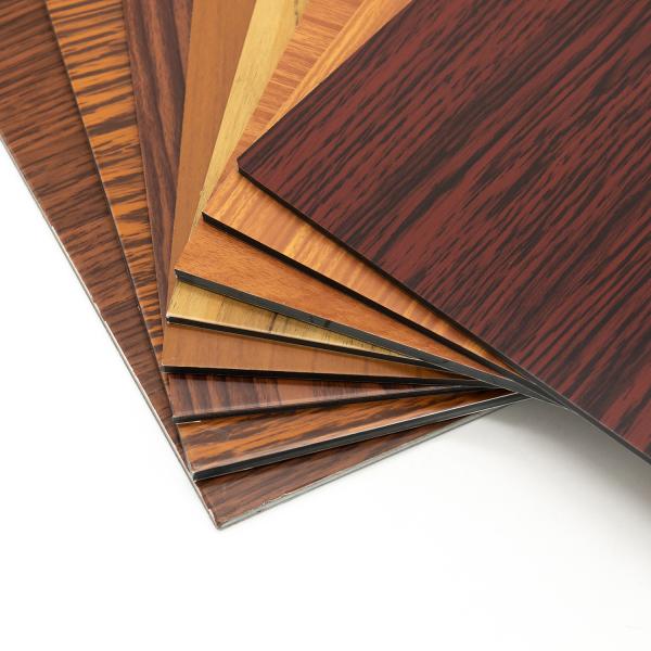 Painel composto de alumínio de mármore de madeira para a decoração exterior de Interior&