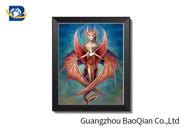 SGS Lenticular 5D Pictures For Restaurant Decoration Environmentally Friendly