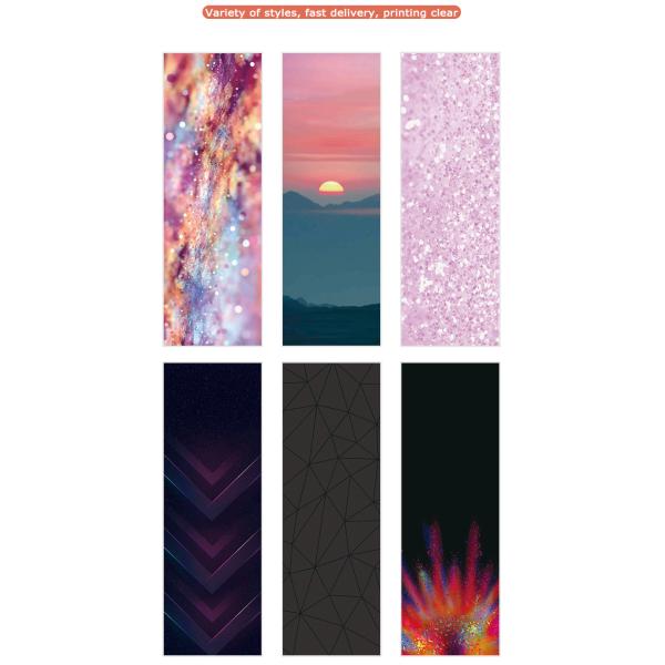 разминка фитнеса циновок йоги 2mm 183cm изготовленная на заказ напечатанная оборудует замшу