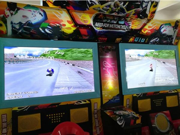 Easy Installation Motorcycle Game Simulator 250kg Durable For Fun Center