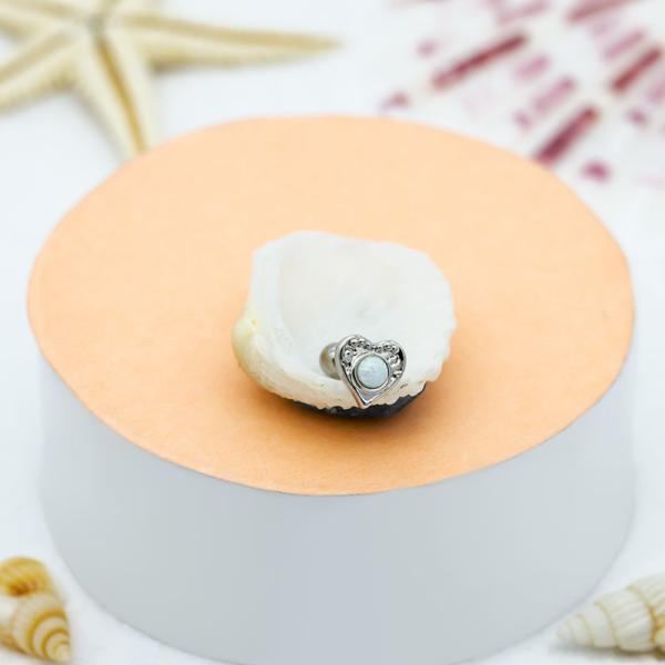 Studex Ear Piercing Studs Daith Piercing Opal Gem Body Jewelry