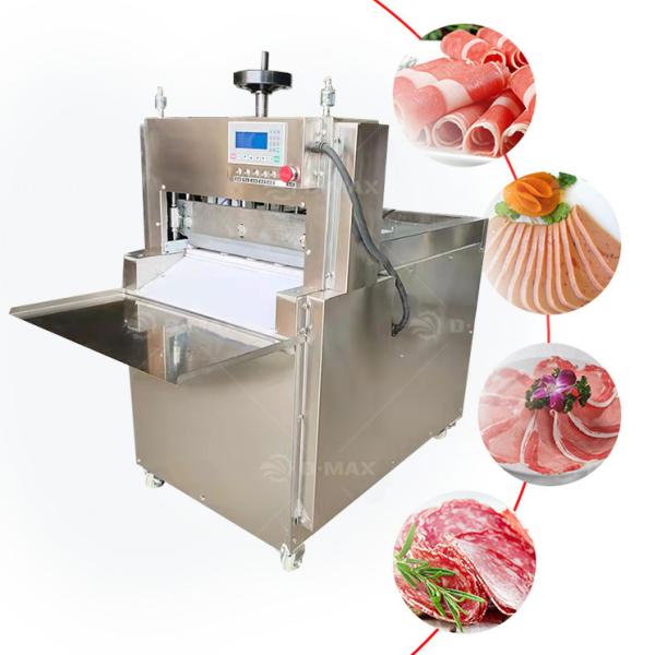 Customized Voltage Meat Cutter Machine for Frozen Beef Bacon and Steak Rolls