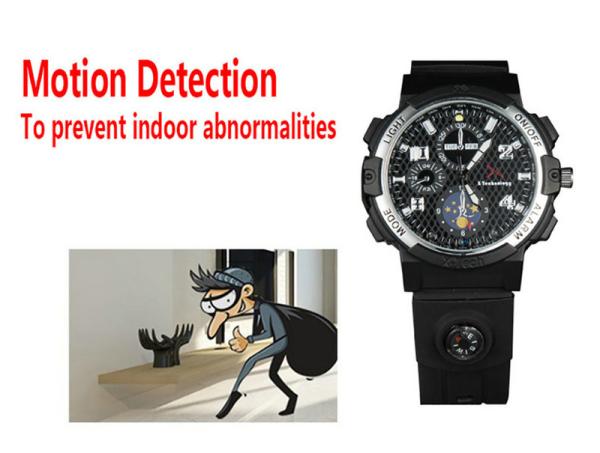 Y32 32GB 720P WIFI IP Spy Watch Camera Wireless Remote CCTV Video Monitor IR Night Vision Home Security Nanny Camera