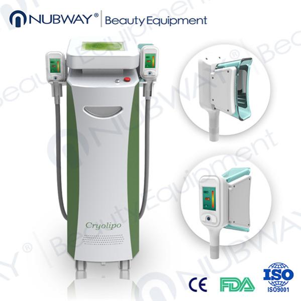 cryolipolysis cavitation rf machine / cryolipolysis vacuum body slimming fat removal machine