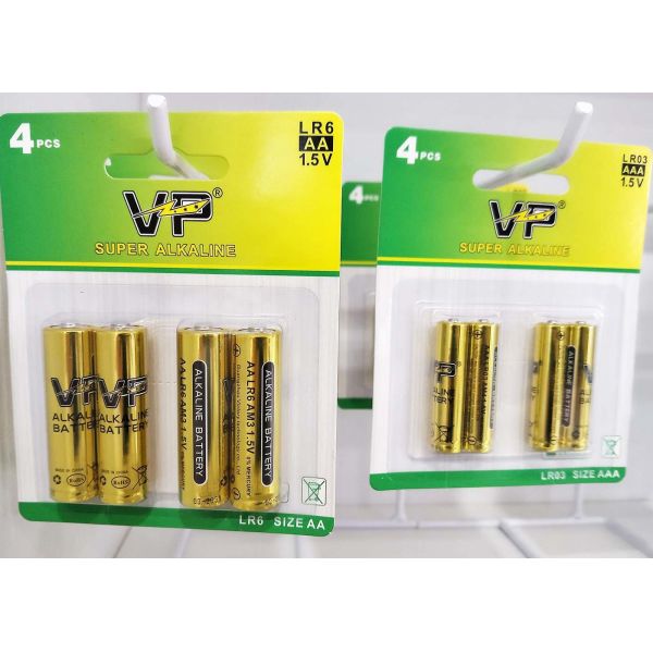 VP Leakage-Proof 1.5V 380min AA  Am3 Lr6 Super Perfomance Alkaline Cell Battery