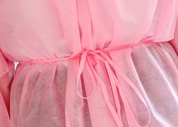 Pink Disposable Surgical Clothing Protective Clothing For Semi Permanent Makeup