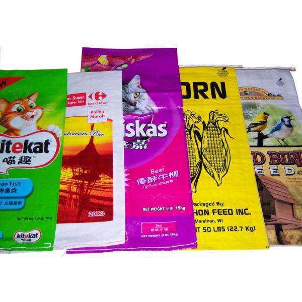 Moisture Barrier Custom Design Zipper Top Pet Food Bag