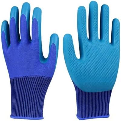 Cold Weather Work Gloves Crinkle Latex Coated Gloves 22cm 23cm 24cm 25cm 26cm 27cm