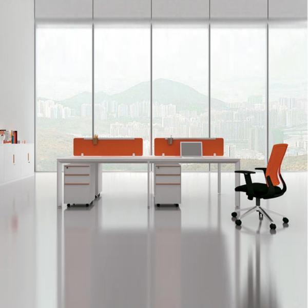 Customized Colorful 6 Person Office Workstation Desks For Modern Businesses