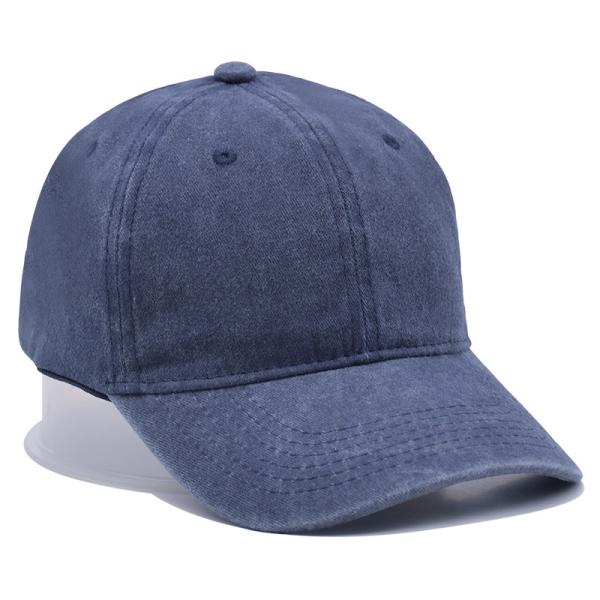 Unstructured Front Panel Six-Panel Baseball Cap With 6 Eyelets Can Custom Your Logo