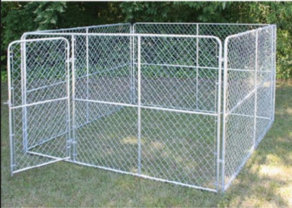 Customized Design Metal Metal Dog Kennel Backyard Dog Kennel Easy Assembly