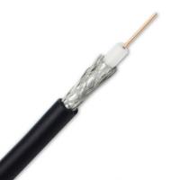Espuma o cabo coaxial video coaxial de cabo 100-200m SYWV75-5 14AWG HD do Cu RG6 do PE