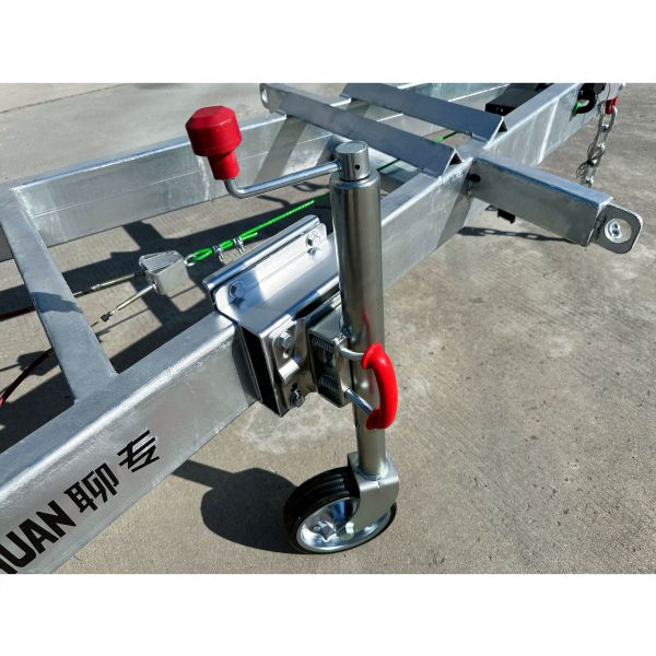 Remorques pour mini-pelles de 1 à 3 tonnes - Remorque porte-engins argentée à essieu tandem