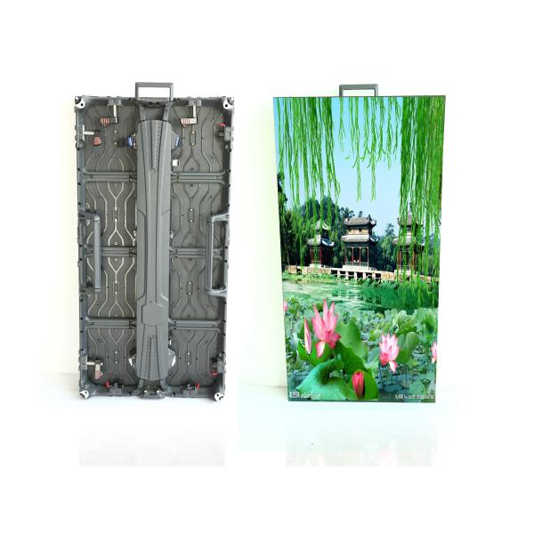 Customized easy installation&ultra-thin 500x1000 die casting outdoor P3.91