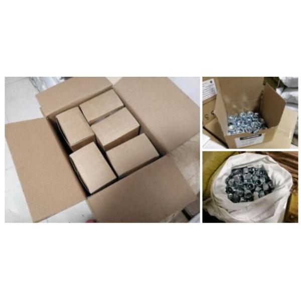 Prevailing torque type hex lock nuts DIN982,DIN6924,ISO7040 Zinc Plated,Carbon steel