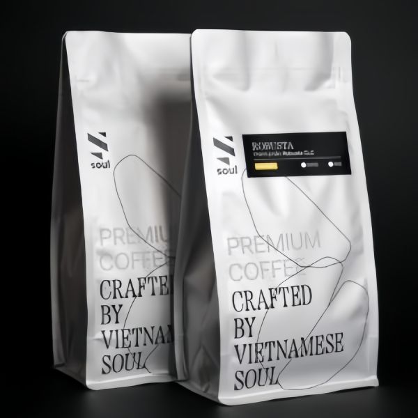 Recyclable Printed Coffee Pouches Dual Purpose Customizable 8oz-32oz