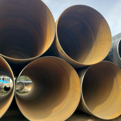 Tubulação de aço espiral do DN 200 da perfuração de gás da forma redonda