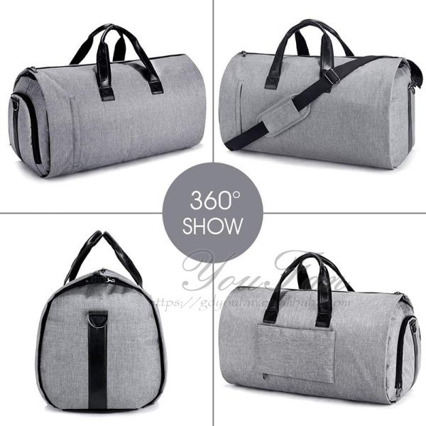 Water Repellent Garment Weekender Bag For Weekend Getaway / Business Trip