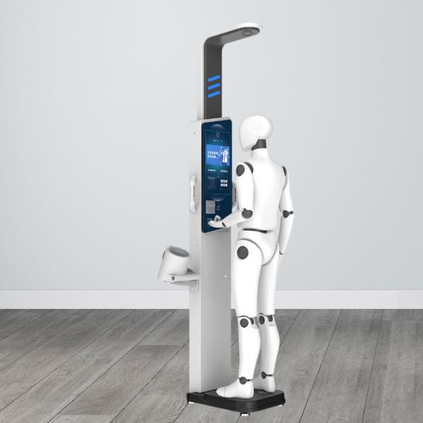AC100-240V Power Supply Coin Operated 500kg Electronic Medical Body Fat Height Scale