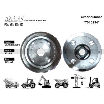 39Q6-42180 Transportador de engrenagens planetárias ASSY HYUNDAI Peças sobressalentes de escavadeiras para R210-7 66T
