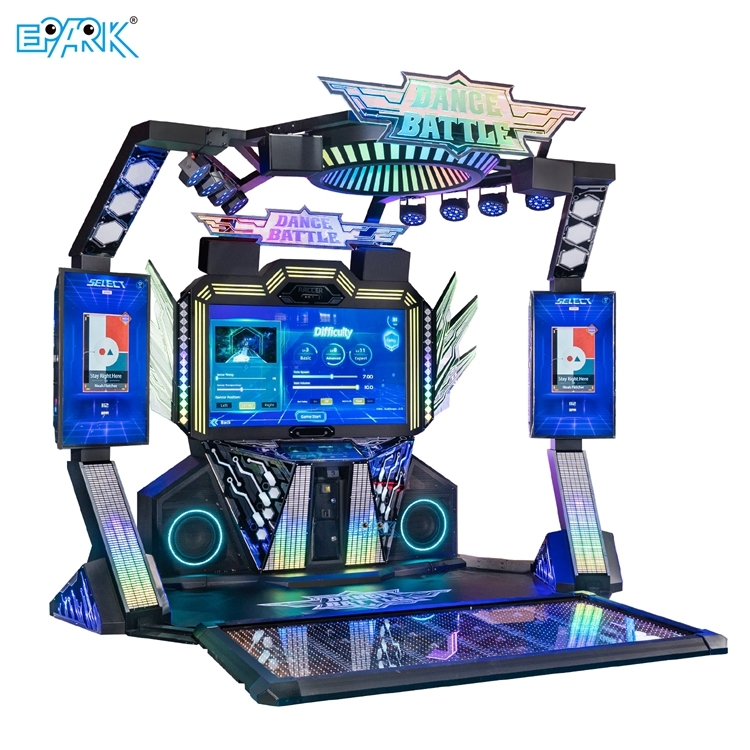 Interactive Dance Arcade Machine for Entertainment Centers