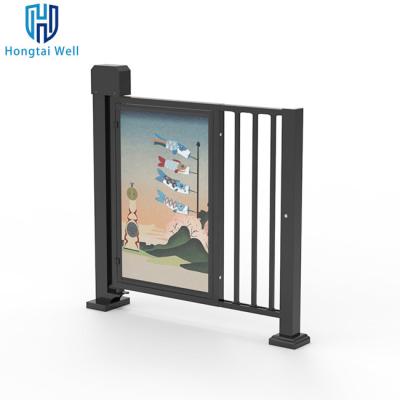 RS485 Boom Gate Remote Control Automatic Car Barrier System AC220V For Advertising