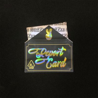 Ziplock Mylar Weed Packaging Bags Custom Printed For Gummy