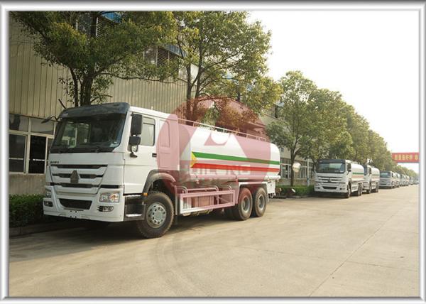336HP Water Tank Truck High Precision PTO Rotational Hydro Cannon 30000L Tank
