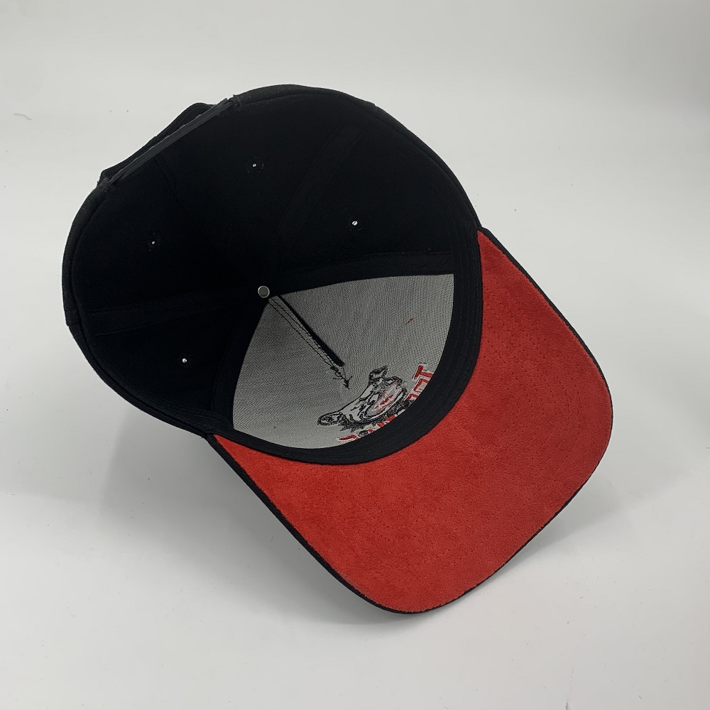 Cotton Baseball Hat 3D Embroidery Custom Logo Dog Embroidered White And Black 5 Panel Personalized Sport Golf
