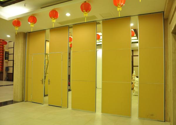 MDF + Aluminum Acoustic Room Dividers For Conferance Room