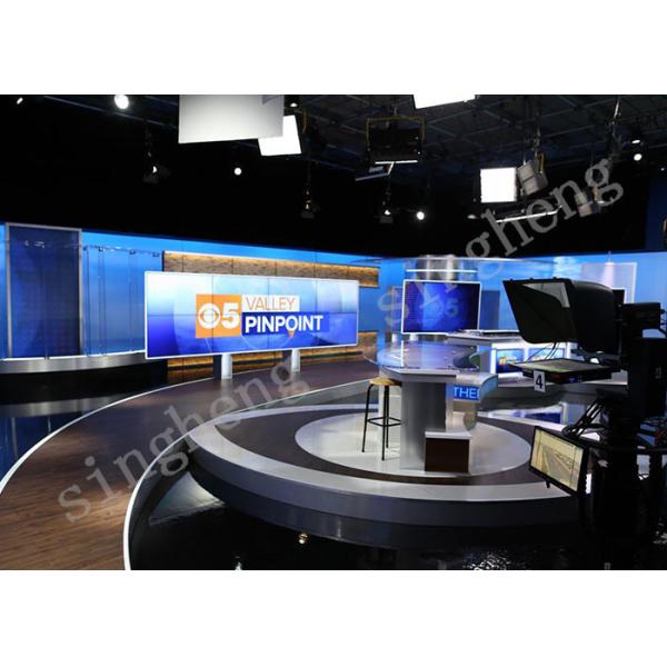 Full Color Indoor Led Display Screen , P1.875 Led Video Panel Point Correction