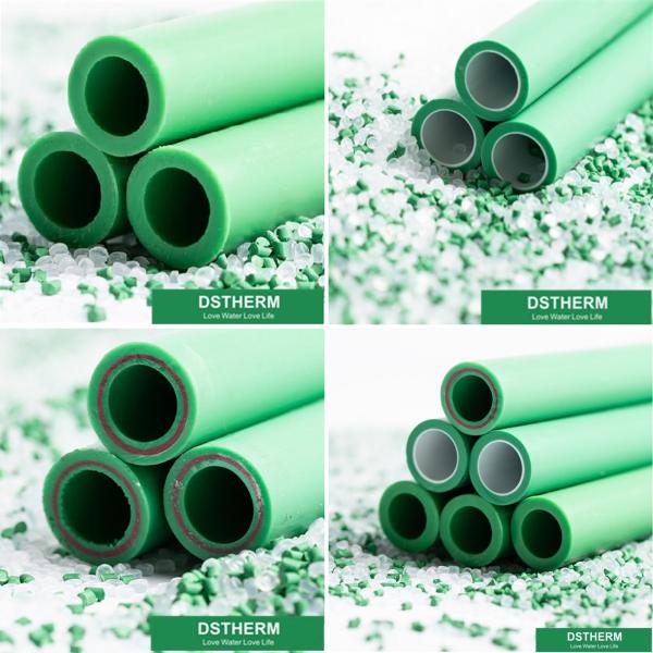 Gray Color Plastic Composite Ppr Pipe 110mm Ppr Aluminum Composite Pipe For Heating System