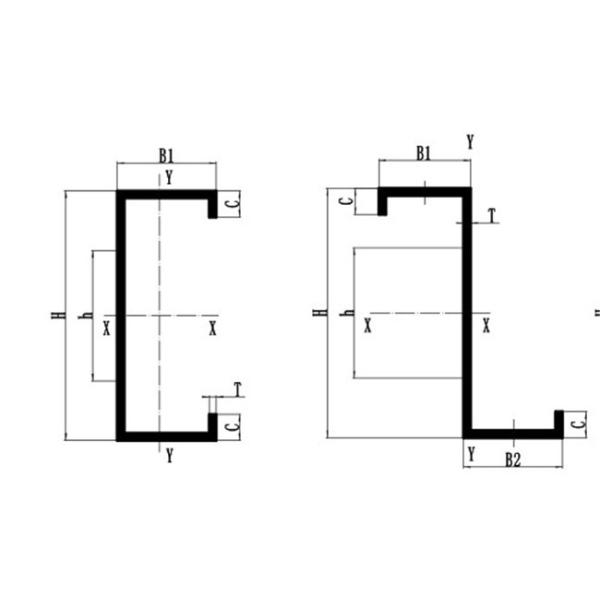 C / Z Purlin Roll Forming Machine , Cold Roll Forming Equipment High Efficient