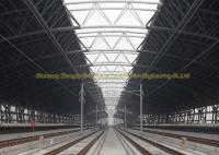 Reputação alta construções pré-fabricadas da vertente do aço da sala de espera das armaçãos de aço