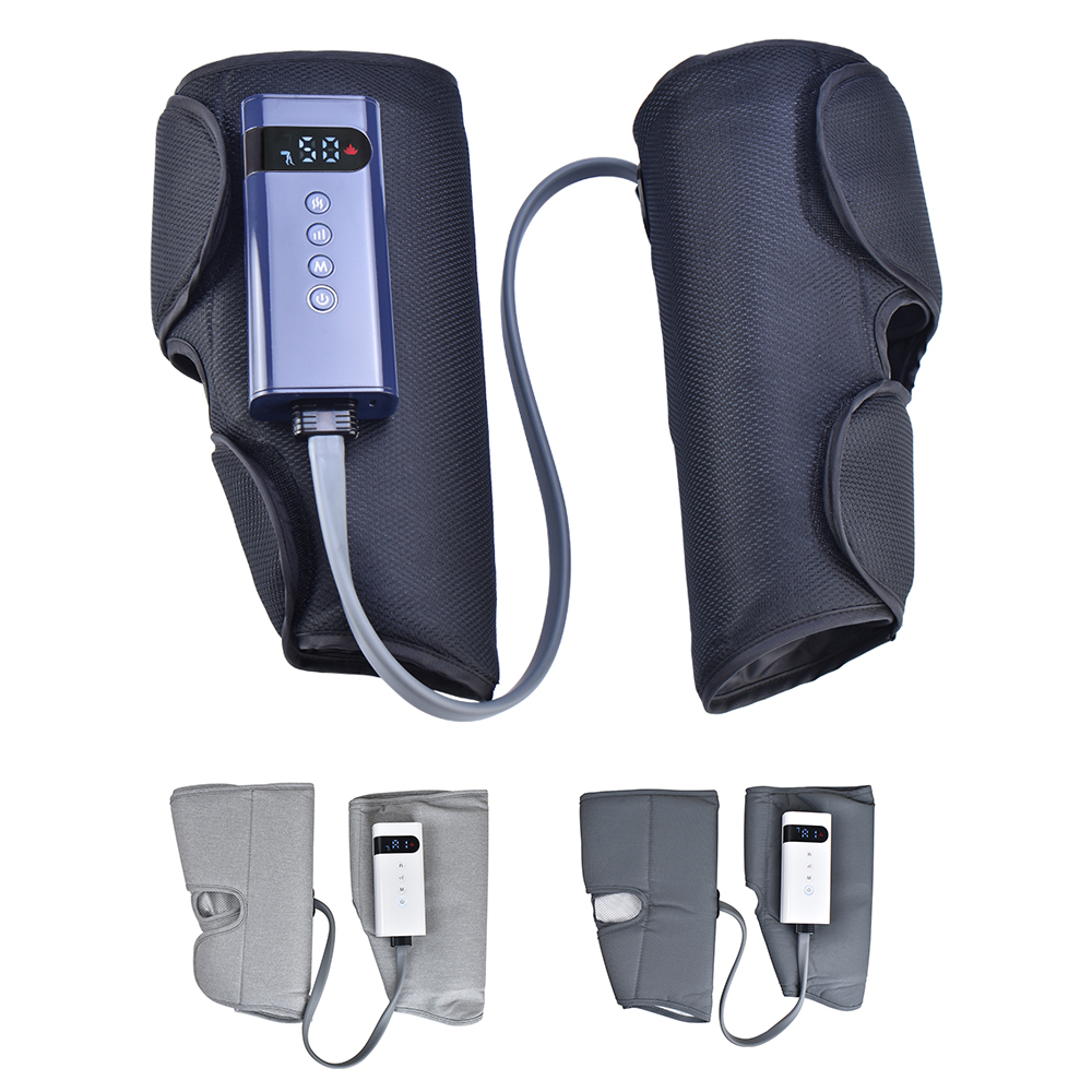 Full Electronic Foot Leg and Calf Massager Adjustable Leg Massager With Heat Air Compression