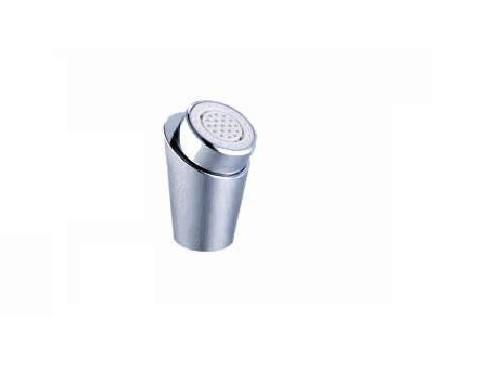 Energy Saving Shower Head Swivel Adapter , Chrome Finish Plumbing Aerator
