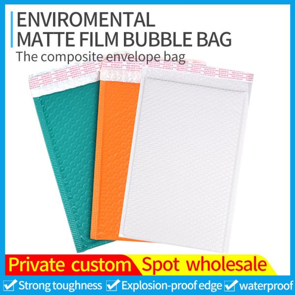 CTCX Custom 10X13 Poly Bubble Mailer Bags for Packaging Padded Bubble Envelope Eco Friendly Black Envelopes
